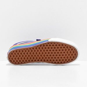 vans old skool rainbow platform